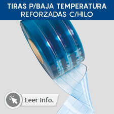 Tiras P/Baja Temperatura Reforzadas C/Hilo