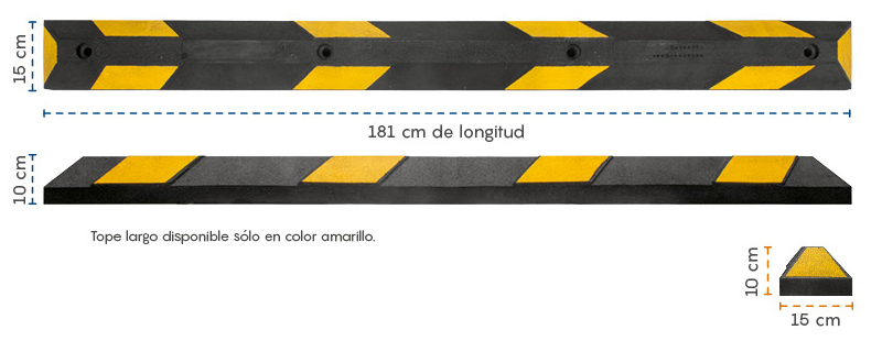 Tope de estacionamiento Tope de estacionamiento