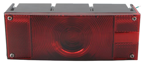 Luz roja rectangular izquierda: 3-3504-1