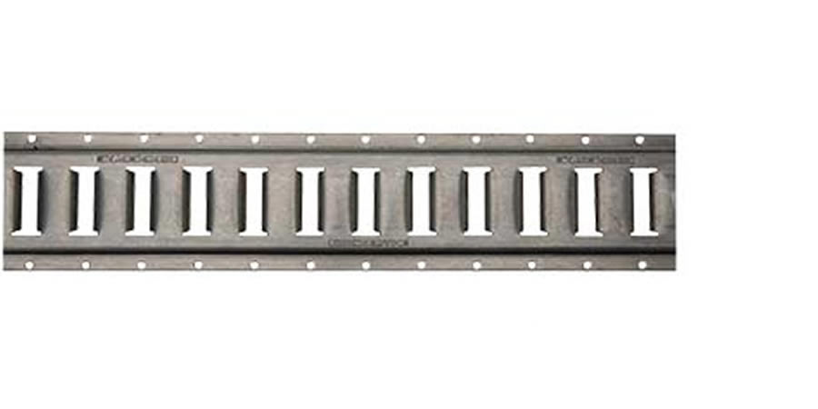Riel logístico acero longitud 10´ (3 mts) Riel logístico acero longitud 10´ (3 mts)