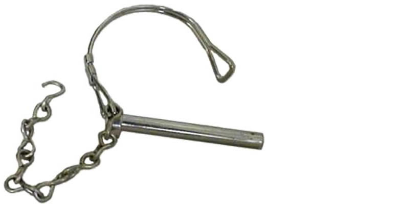 Perno de 5/16" con cadena para tirón tipo A forjado Perno de 5/16" con cadena para tirón tipo A forjado